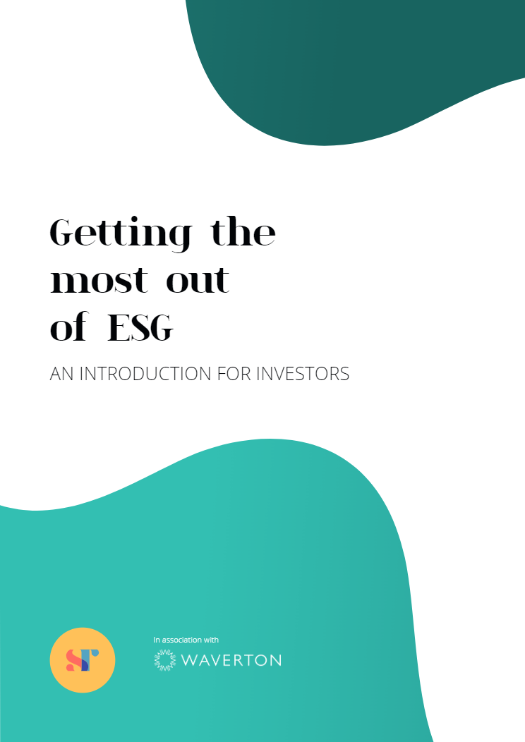 getting the most out of esg guide cover